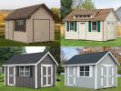 Custom Order a Cape Cod style storage shed from Pine Creek Structures of Elizabethtown